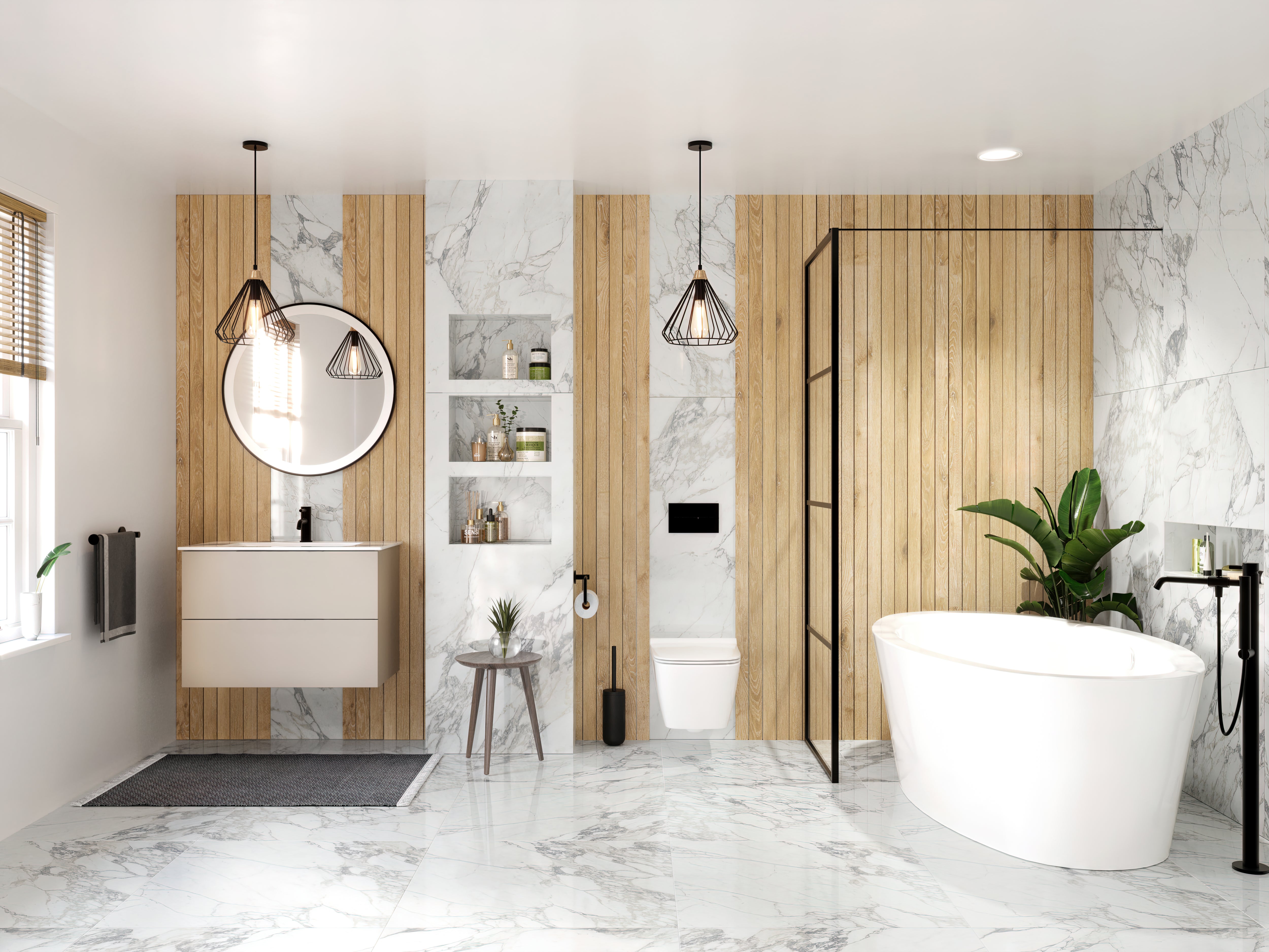 Embracing the Tranquility of a Scandinavian Bathroom - 3