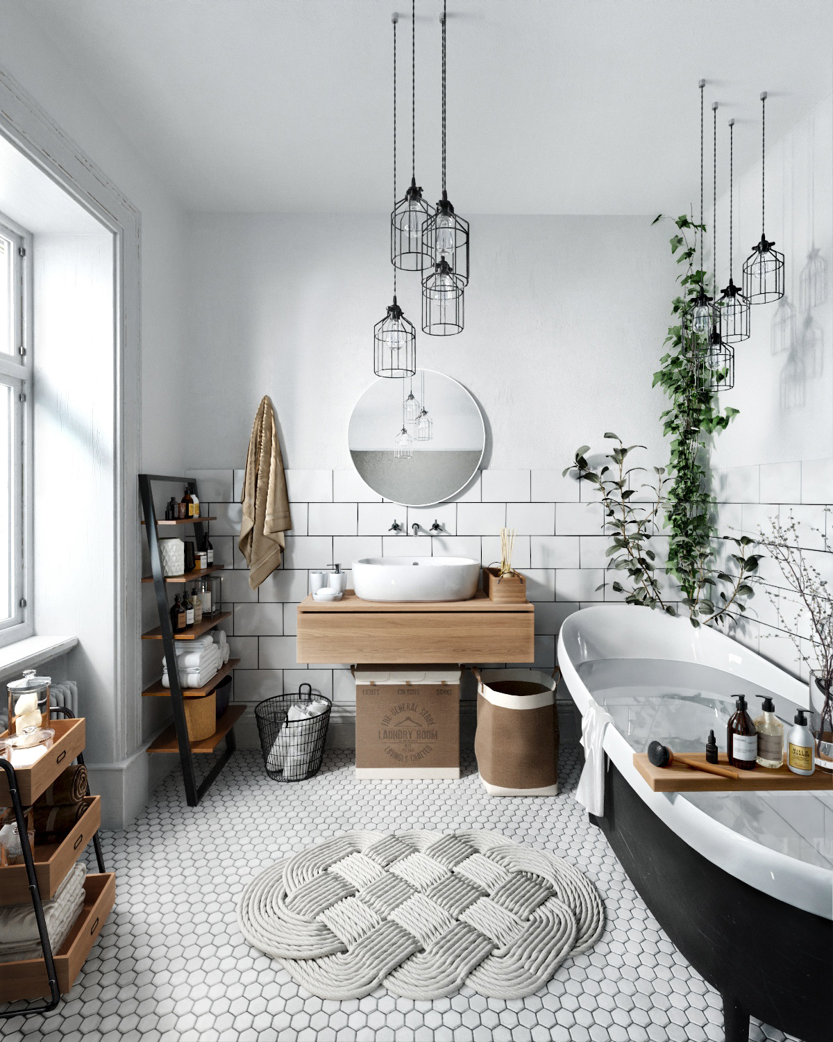 Embracing the Tranquility of a Scandinavian Bathroom - 8