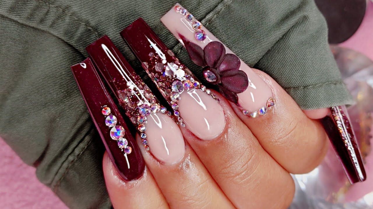 Burgundy Nails: The Perfect Shade for Every Occasion - 9