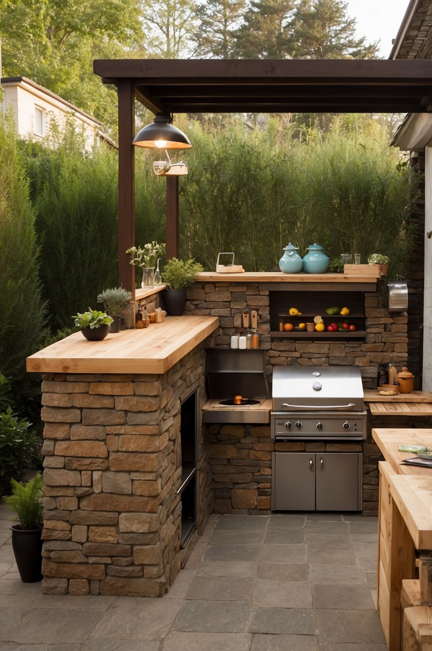 Creative Outdoor Kitchen Ideas for Your Dream Space  - 10